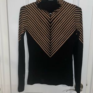 Isabel de Pedro Mockneck half zip Shirt size XS